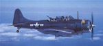 American SBD-5 Dauntless dive bomber