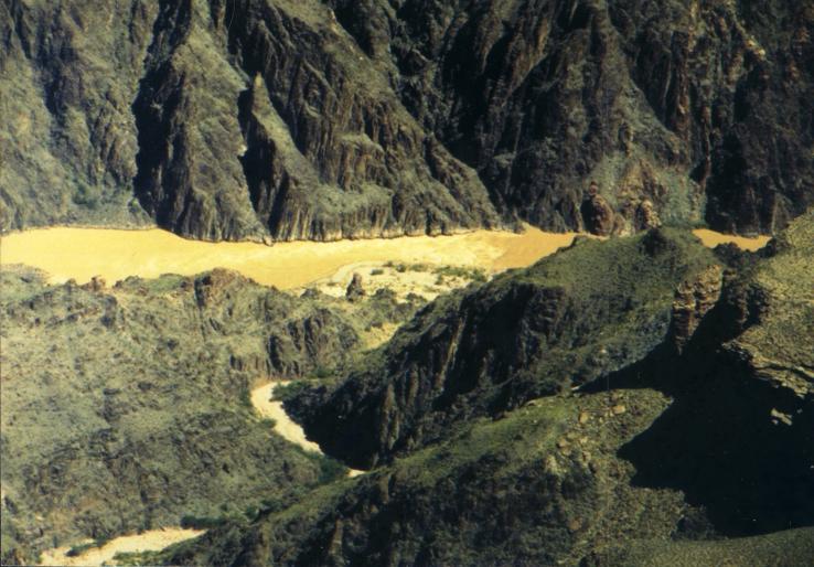 Closer view of Inner Gorge