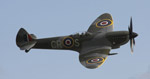 British Spitfire Mk XVI in flight