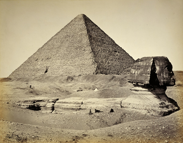 The Sphinx and the Great Pyramid