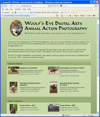 Jon's Smugmug Site - Home Page
